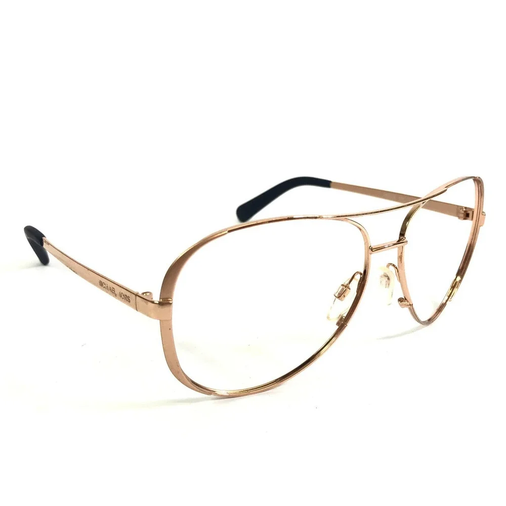 Michael Kors Sunglasses Frames MK5004 Chelsea 100325 Rose Gold Aviator 59-13-135